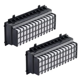 Trade-Shop 2X HEPA-Filter für Bosch Relaxx's Serie wie Relaxx'x AllergyPlus, Animal, Parquet, ProPerform, ProSilence, ProSilencePlus, Zoo'o ProAnimal/Abluftfilter