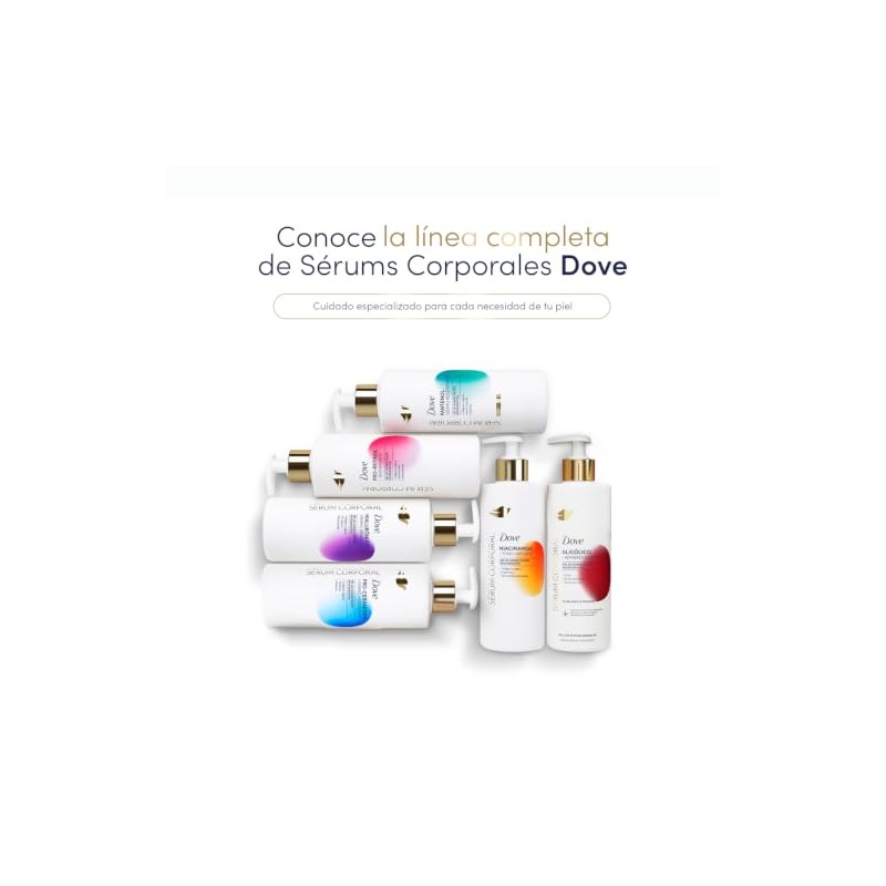 Dove Sérum Corporal Glicólico Reparador de Textura 400 ml