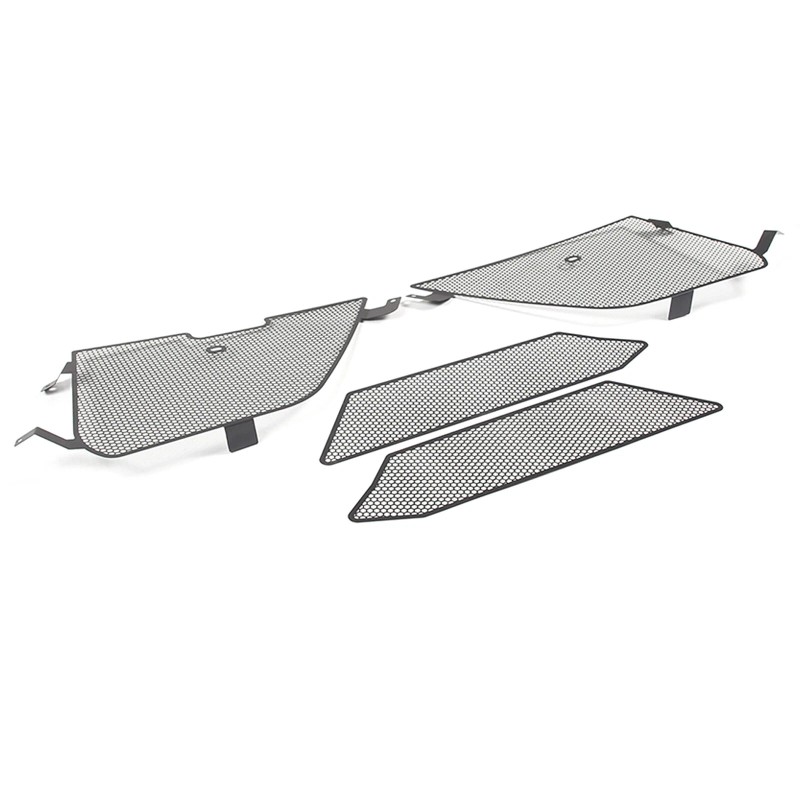 Ynei Black Stainless Side Intake Mesh Grille Insert GUARD Fits