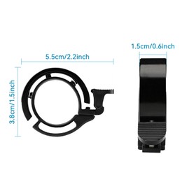 Bicycle Bell, Mountain Bike, Pack of 2 Bicycle Bell, Bicycle Bell, Mini Bicycle Bell for Children and Adults, Road Bike