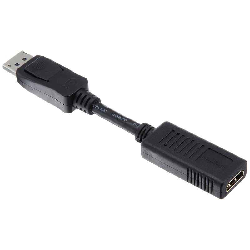 エレコム 変換アダプタ Displayport-HDMI ブラック AD-DPHBK