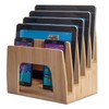 MobileVision Bamboo Multi Device Inclined Organizer for Smartphones, Tablets and