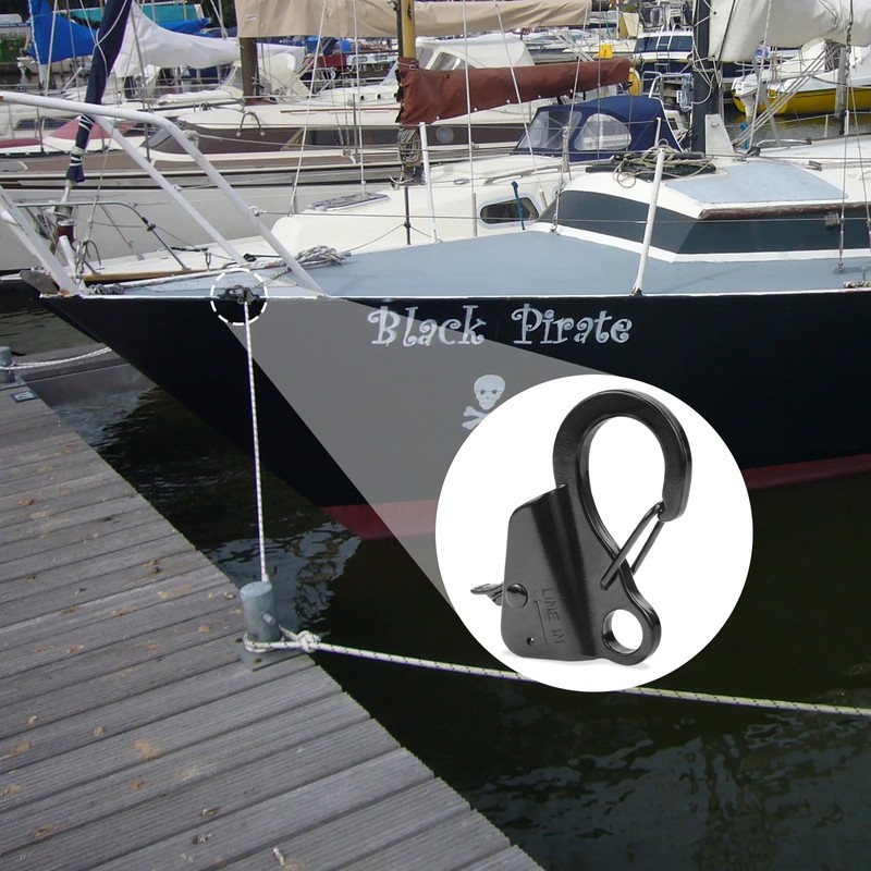 Leero 2 Pack Stainless Steel Anchor Hook, Load Capacity 8,000