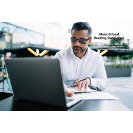 Yogo Vision Reader Sunglasses for Men and women UV400 Tinted Reading Sunglasses 3-Pk