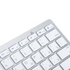 Ultra Thin Keyboard BT Wireless Splashing Proof Bilingual Language Keypad
