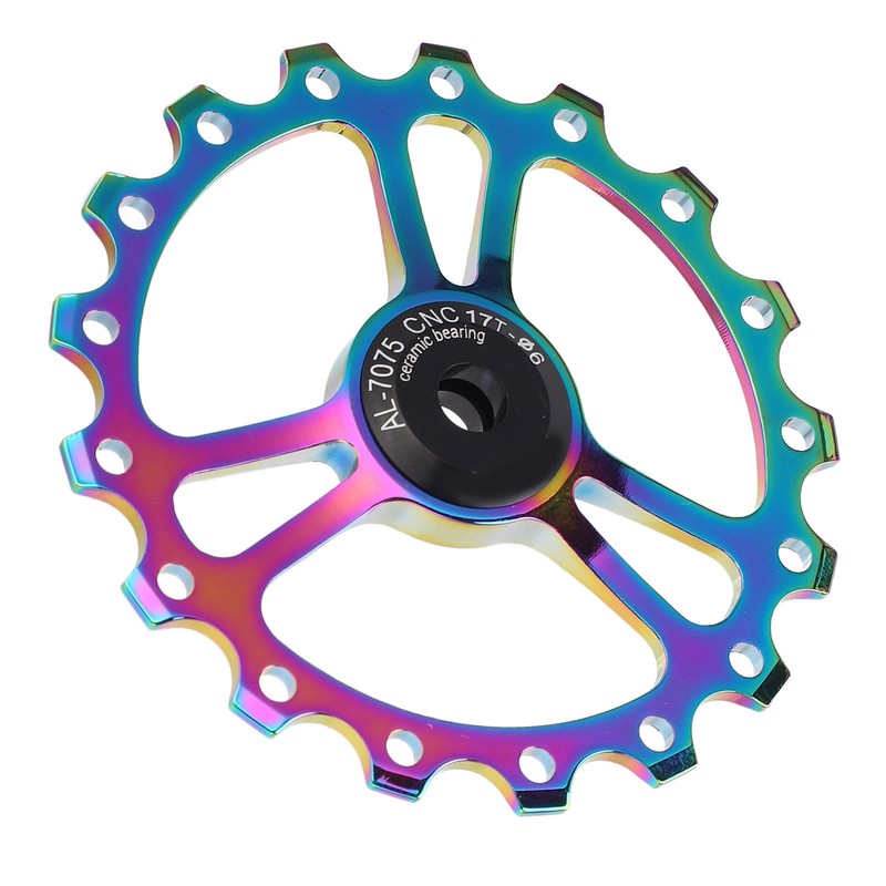 MEIJUN 17T Ceramic Rear Derailleur Guide Wheel Aluminum Alloy Rear