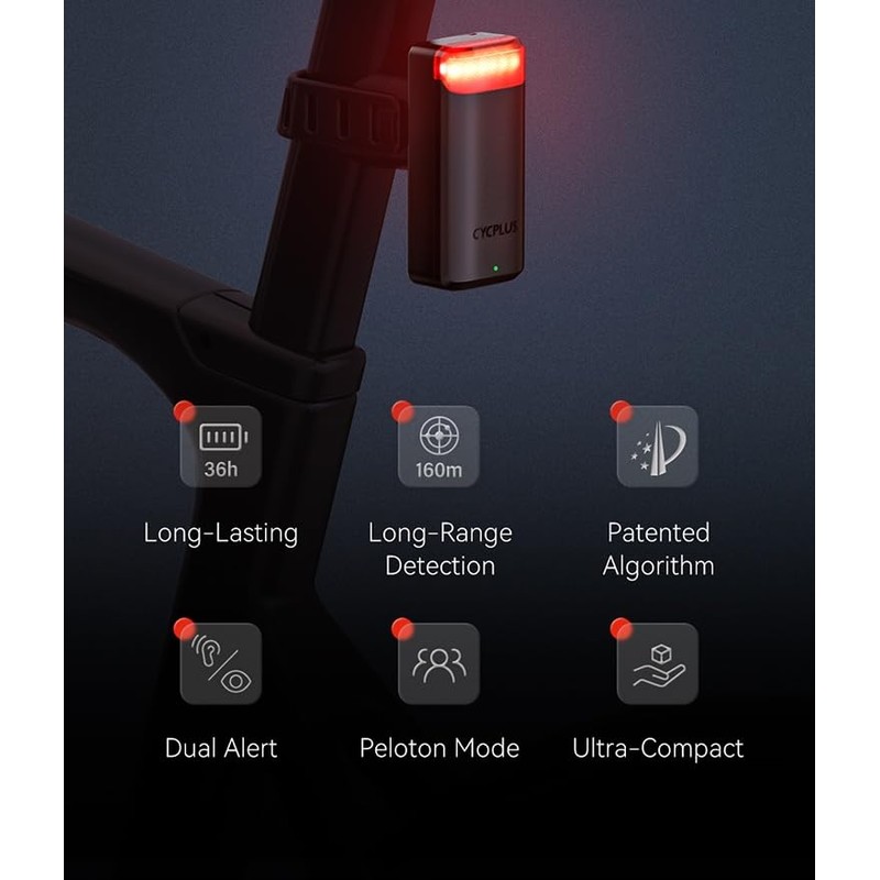 CYCPLUS L7 Radar Tail Light