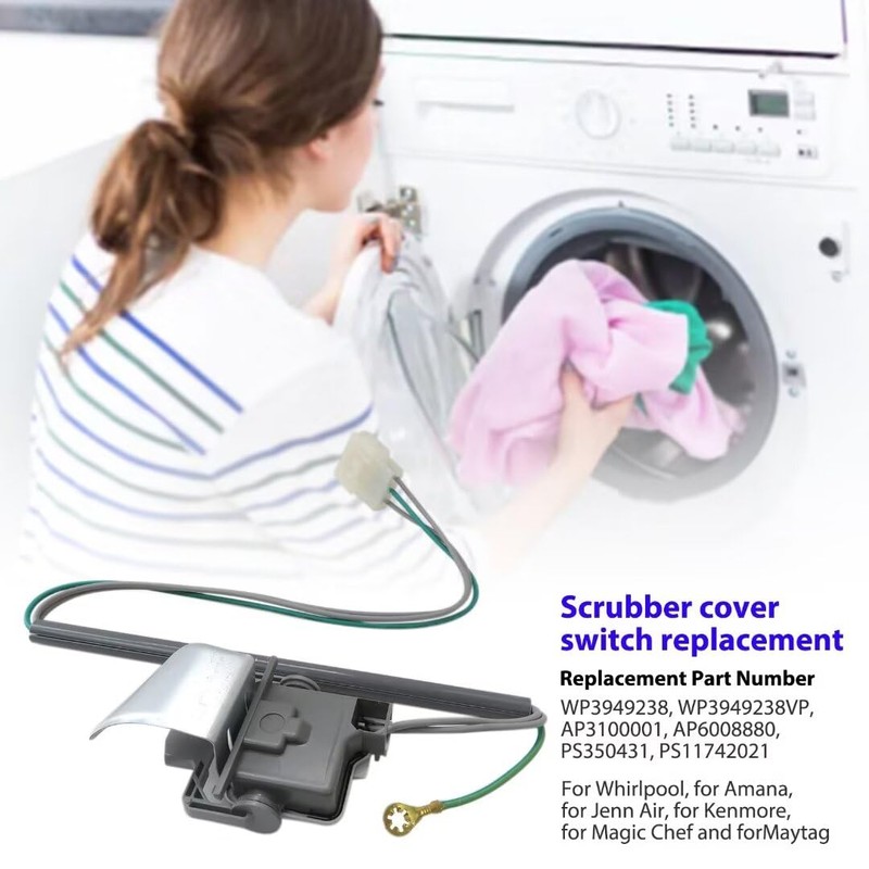 GruDawu New 3949238 Washer Lid Switch Replacement for Kenmore 70