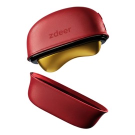 ZDEER Electric Gua Sha Facial Tool – Heated Brass Face & Neck Massager with Red Light & Vibration, Portable Facial Sculpting & Skincare Device for Women