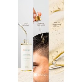 Aceite de Romero para el Cabello, Aceite de Ricino, Tratamiento para Cabello Maltratado, Engrosa y Aumenta la Densidad Capilar, Nutre y Repara con Joj