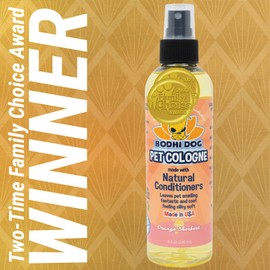 Bodhi Dog Natural Dog Cologne | Premium Scented Deodorizing Body Spray for Dogs & Cats | Neutralizes Strong Odors | Dog Perfume with Natural Dog Conditioner | Made in USA (Orange Sherbert, 8 Fl Oz)