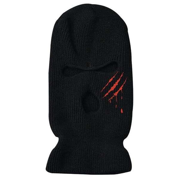 Balaclava 3-Hole Balaclava Ski Mask Knitted Face Hood Cold Weather