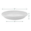 Arcadia Garden Products PSW Pot Collection Plant Saucer Drip Tray,