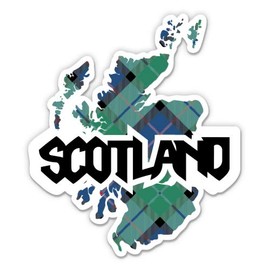 Scotland - 3" Vinyl Sticker - for Car Laptop I-Pad Phone Helmet Hard Hat - Waterproof Decal