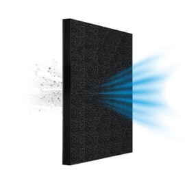 Daikin Carbon Replacement Filter BAD101A4N for Home Air Purifier MCB50YSAU, Removes Odor Molecules, Gases, Smoke, Irritants and Other Particulates, Cut to Fit for Easy Installation