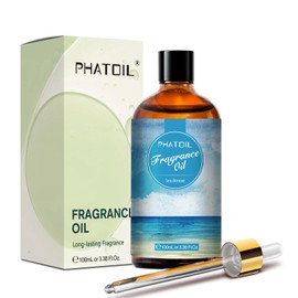 PHATOIL Sea Breeze Fragrance Oils for Diffuser, 3.38FL.OZ Diffuser Oils for Home, Perfect for Aromatherapy, Humidifiers, Yoga, DIY Candle and Soap Making - 100ml