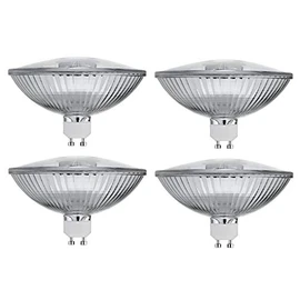 Bluex Bulbs 4 Pack 75R111/GU10/FL - 75 Watt Halogen R111 Reflector 120V- GU10 Base (Twist & Lock) Glass Cover - 75W Flood Light Bulb Halogen Bulb - Landscape Lighting