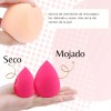 Caja de esponjas blender puff ERGONOMICA HUEVO Maquillaje Kit 4