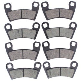 MOTOKU Front and Rear Brake Pads for Polaris RZR 900 2015-2020