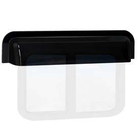 RV Window Rain Deflector Guard & Sun Visor Shade, RV Window Blade Rain Sunroof Deflector Fits 18-21 inch Wide RV Sliding&Vertical Window,Deflects Rain and Sun Protection for RV Camper Van Window