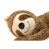 Karlie Sloth Dog Toy, Plush, Brown, 55 x 26 x
