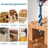 KEWAYO Professional Wood Drill, 10 mm Wood Drill Bit, Auger