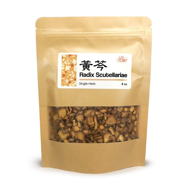New Packaging Radix Scutellariae Skullcap Root Huang Qin 黄芩 4oz