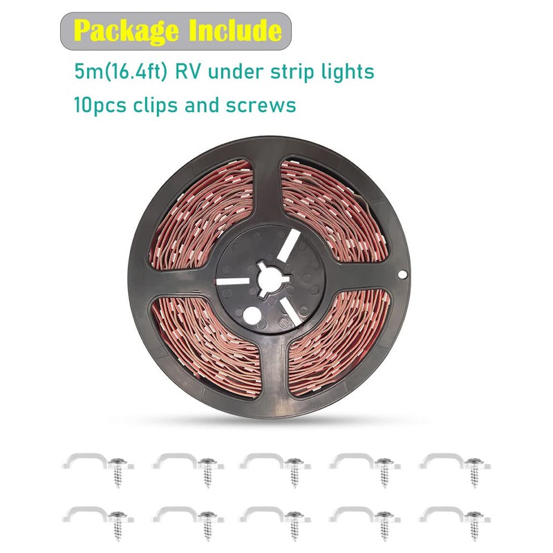 Dobertry Rv Underglow Led Light Kit, Underbody Accent Lighting for