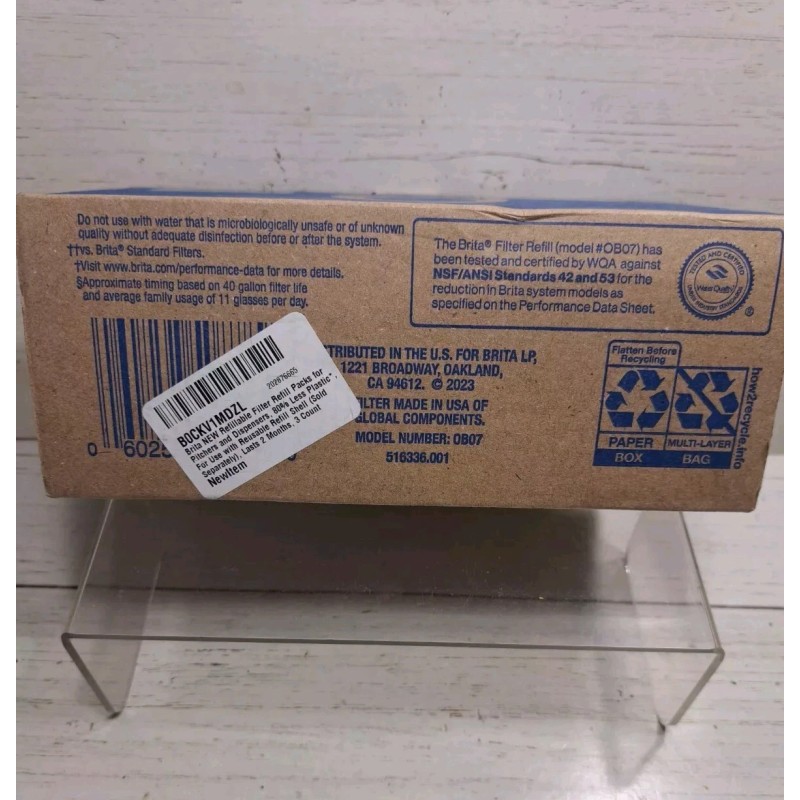 For Brita Brita Refillable Filter Packs for Pitchers and Dispensers