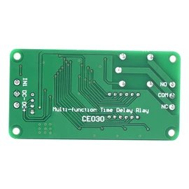 DC 12V LED Automation Delay Timer Control Switch Relay Module Multifunctional Relay Cycle Timer Module 1 Channel Digital LED Display Timer Switch Module Board PLC