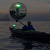 Besramtic Boat Navigation Lights Battery Powered with Magnetic Base Bow