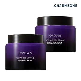 Charmzone 참존 탑클래스 8세대 어드밴스드 리프팅 스페셜크림 100ml (수분/젤크림) 2개 Chamzone Top Class 8th Generation Advanced Lifting Special Cream 100ml (Hydrating/Gel Cream) 2 pcs