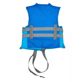 X2O Universal Child Open-Sided Life Vest and Jacket 30lbs - 50lbs Blue Ocean 2Pc