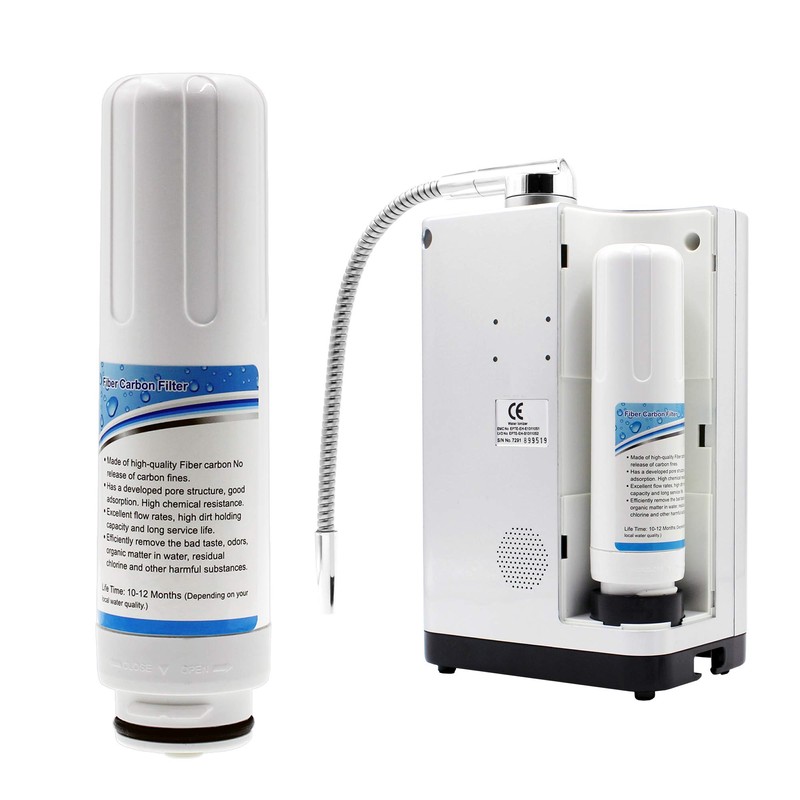 Replacement Internal Active Carbon Filter For PH3.5~10.5 Alkaline Water Ionizer
