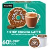 The Original Donut Shop Mocha One-Step Latte, Single Serve Coffee