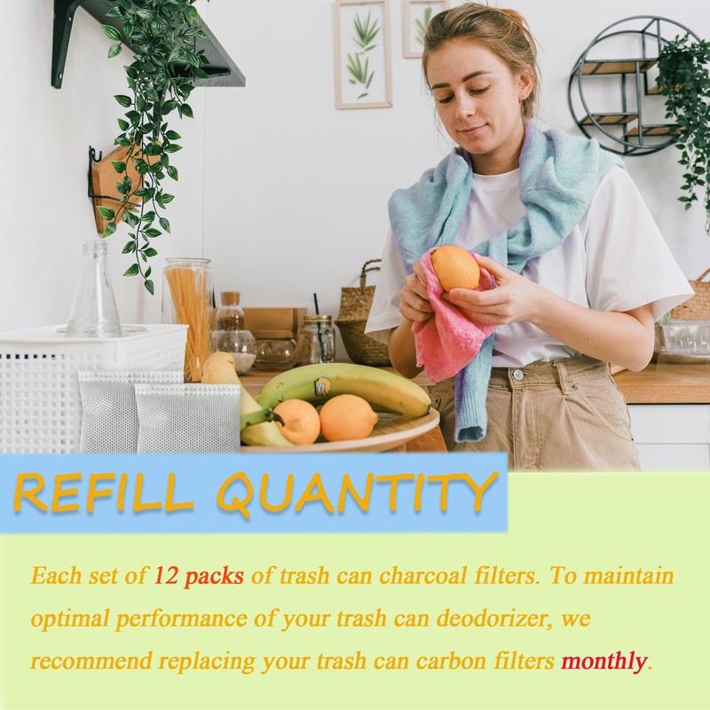 PurifyLogix Compost Bin Deodorizers Carbon Filters Compatible with Compost Genie