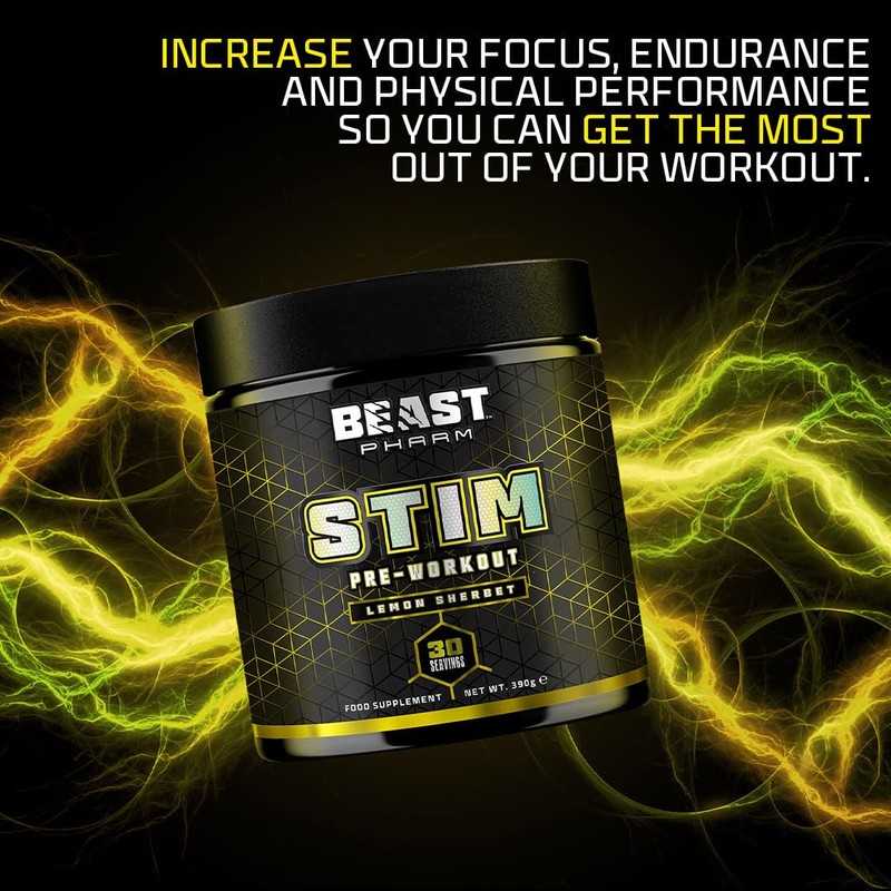 Beast Pharm | Pre Workout Powder | Eddie Hall's STIM