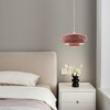 DoungRos Pink Pendant Light Mid Century Pendant Lamp Nordic Pendant