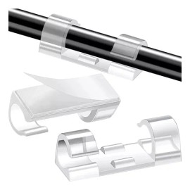 Organizador Cables Sujeta Cables Sin Perforar De 300 Piezas