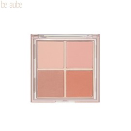 BE AUBE Mix Match Cheek Palette 11.6g, Color:01 Warm Mix