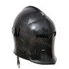 Queen Armour Medieval Barbuta Helmet Knight Templar Crusader Armour Helmet