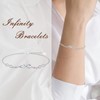 OCJ October Birthstone Bracelet for Women Sterling Silver Infintiy Anklet