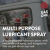 GasOne LS-06 All-Purpose Lubricant Spray – 2-Pack 6oz Lubricant Spray
