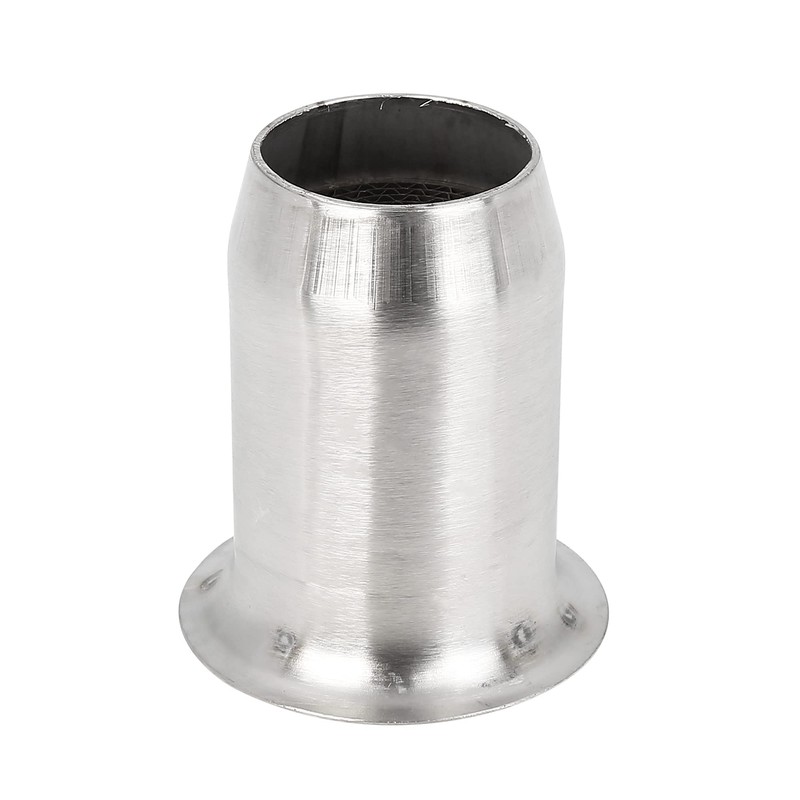 F FIERCE CYCLE 60mm Universal Motorcycle Can Muffler Baffle Pipe