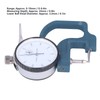 Thickness Gauge High Accuracy Round Dial Thickness Measuring Tool Aluminum