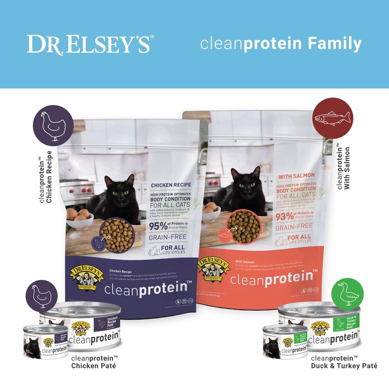 Dr. Elsey's cleanprotein Tuna Recipe Wet Cat Food (Case of