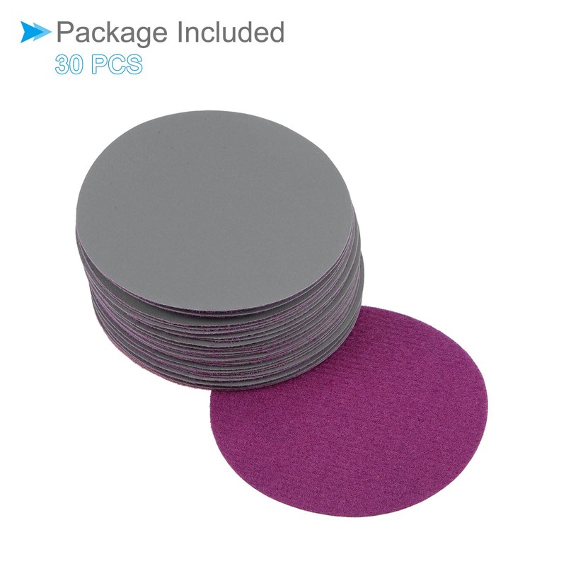 CoCud Hook and Roll Sanding Discs 3" 75mm Sandpaper 2000
