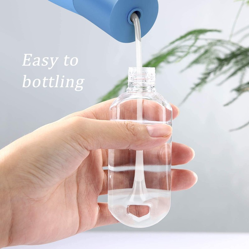 VHOPMORE 8 Pcs Travel Size Bottles with Keychain Hand Sanitizer