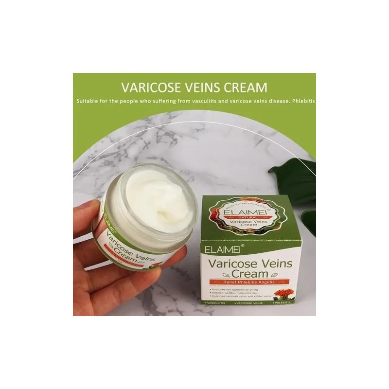 50 Ml De Pomada For Varices Elimina Las Estrías Rojas