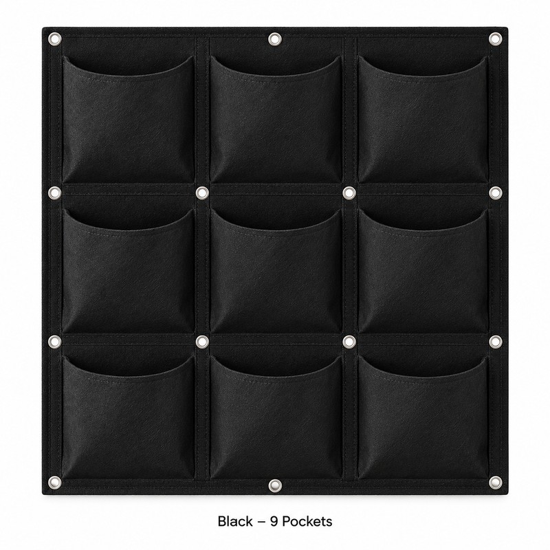 Vertical Wall Hanging Planter for Home Gardening – Space-Saving Fabric
